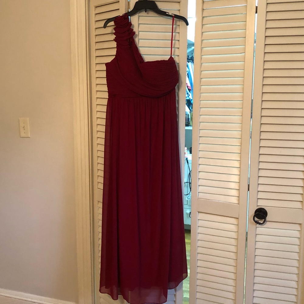 Formal/bridesmaid dress. Wine or burgundy color.